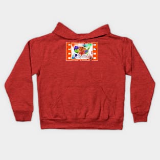 American Lights Map Kids Hoodie